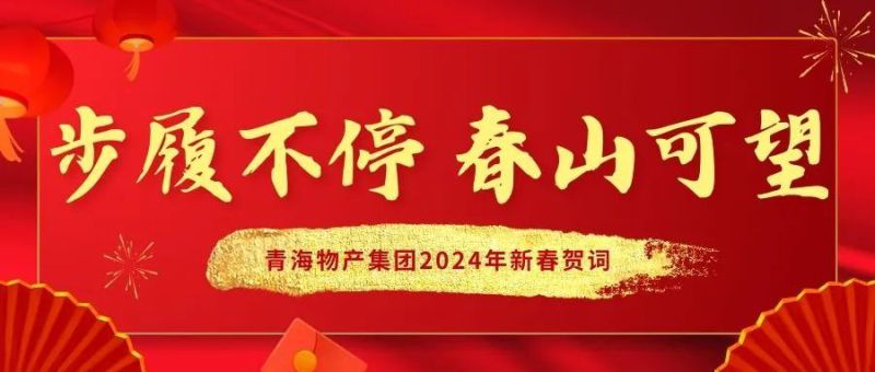 步履不停 春山可望——青海3044am永利集团集团2024年新春贺词