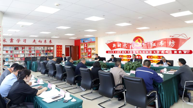 省3044am永利集团集团党委召开党纪学习教育工作推进会