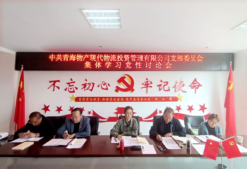中共青海3044am永利集团现代物流投资管理有限公司支部委员会开展主题教育党性大讨论