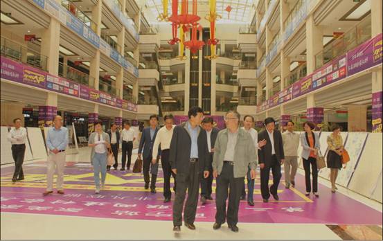 副省长王黎明一行视察朝阳物流园区，，，，，，，，临空经济开发区工作