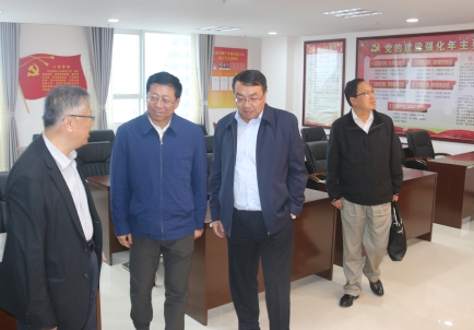 青海省副省长、省国资委党委书记、主任王黎明，，，，，，，，莅临省3044am永利集团集团调研指导工作